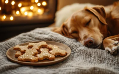 Biscuits calmants pour chien à la camomille