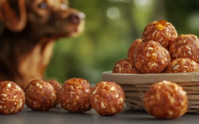 Bouchées énergétiques au miel : une recette pour booster ton chien