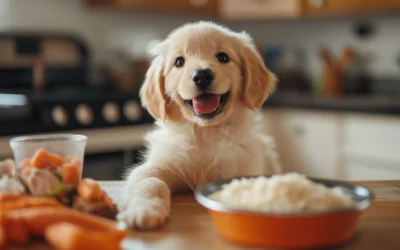 Conseils alimentation spécial chiot