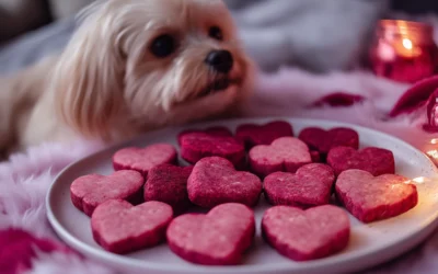 Friandises cœur pour chien : une recette pour la Saint-Valentin