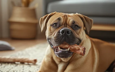 Les friandises naturelles pour chien : peau de bœuf meilleures que les os?
