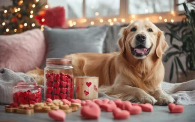 Idées de cadeaux pour gâter ton chien à la Saint-Valentin