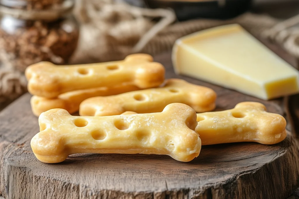 friandise au fromage pour chien