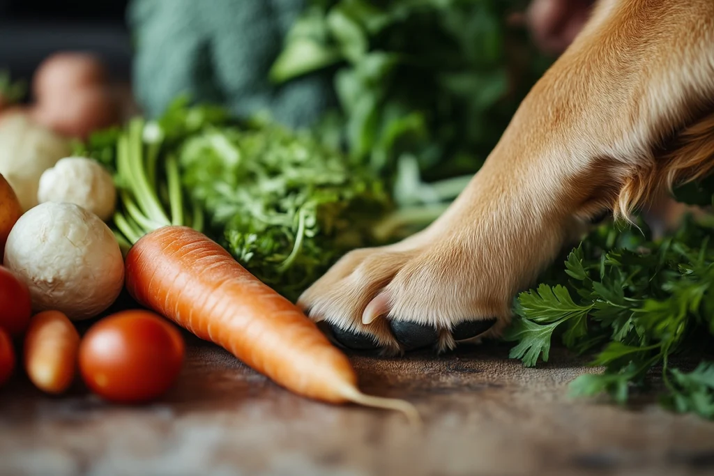 légumes de saison pour chien