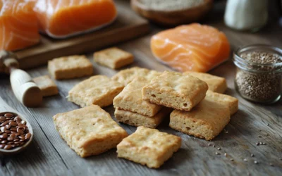 Recette de biscuits au poisson pour chien : un snack riche en oméga-3