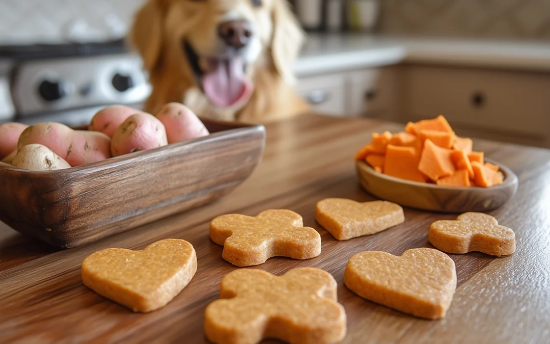 friandise chien gingembre patate douce