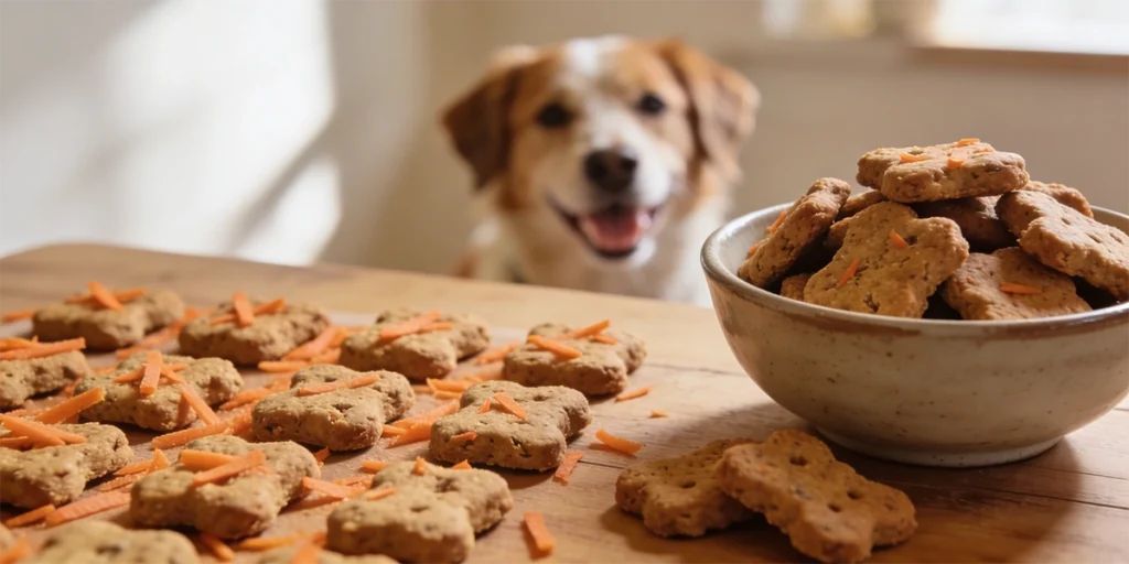 biscuits chien carotte