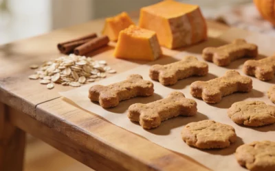 Friandise chien potiron : recette maison saine et facile